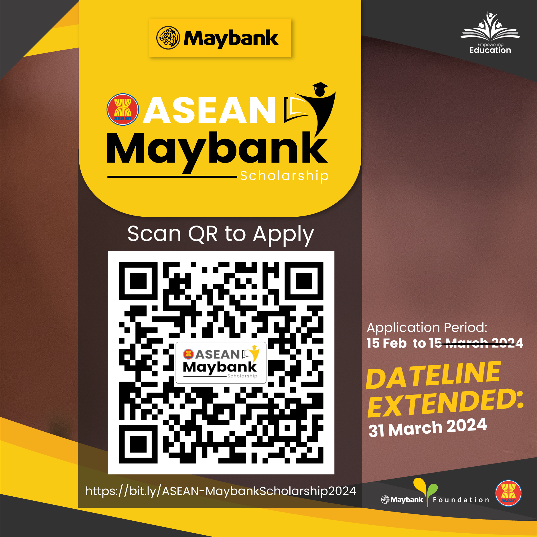 ASEAN-Maybank Scholarship 2024: Call-for-Application